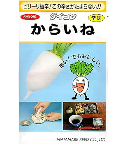 daikon様 Amazon.co.jp: Daikon Seeds, Seasonal Flavor, Small Bag